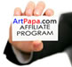ArtPapa Affiliate Program - exclusively for webmasters Have you ever thought about to place a link on your website and earn money for doing it? Well, then ArtPapa.com Affiliate might be interesting for you !